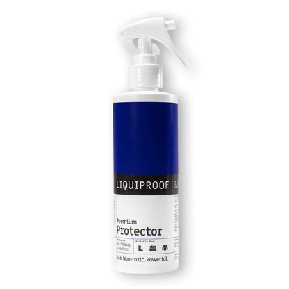 Liquiproof LABS Premium Protector Spray 250ml long lasting waterproof and stain protection for leather, suede, nubuck, sheepskin and fabrics. For shoes handbags trainers boots clothes