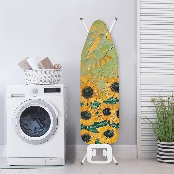 Sunflower Oil Painting Ironing Board Cover and Pad