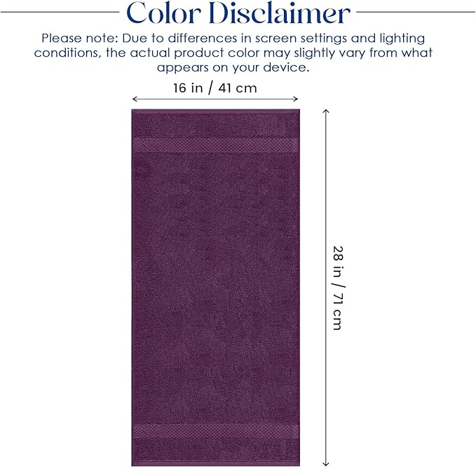 DAN RIVER 6-Pack Premium Hand Towels