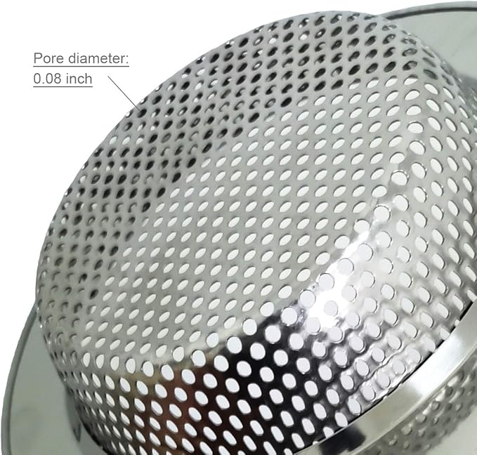 2PCS Kitchen Sink Strainers, Sink Drain Filter, Sink Basket Strainer, 4.5 Inch