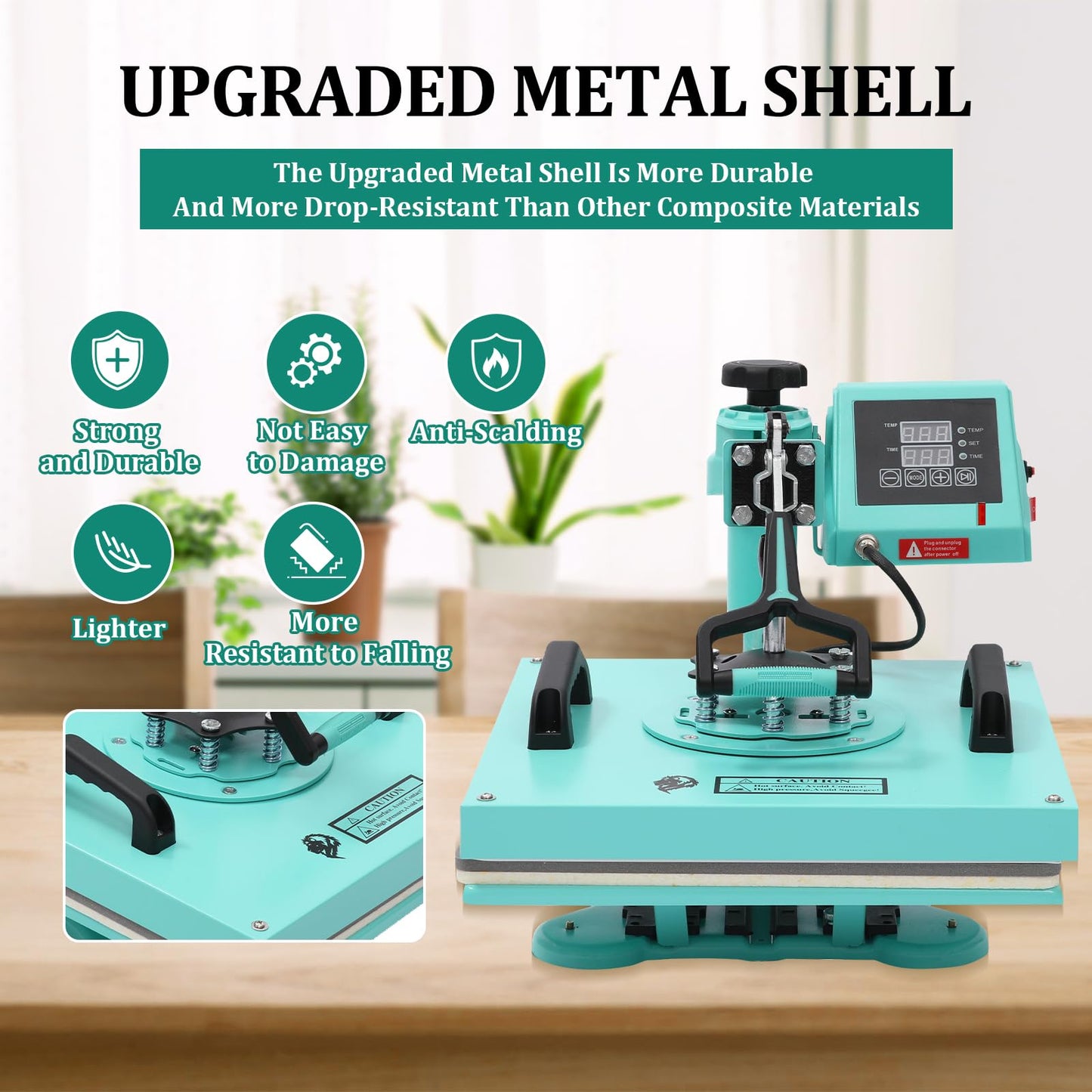 Heat Press Machine 15x15Inch