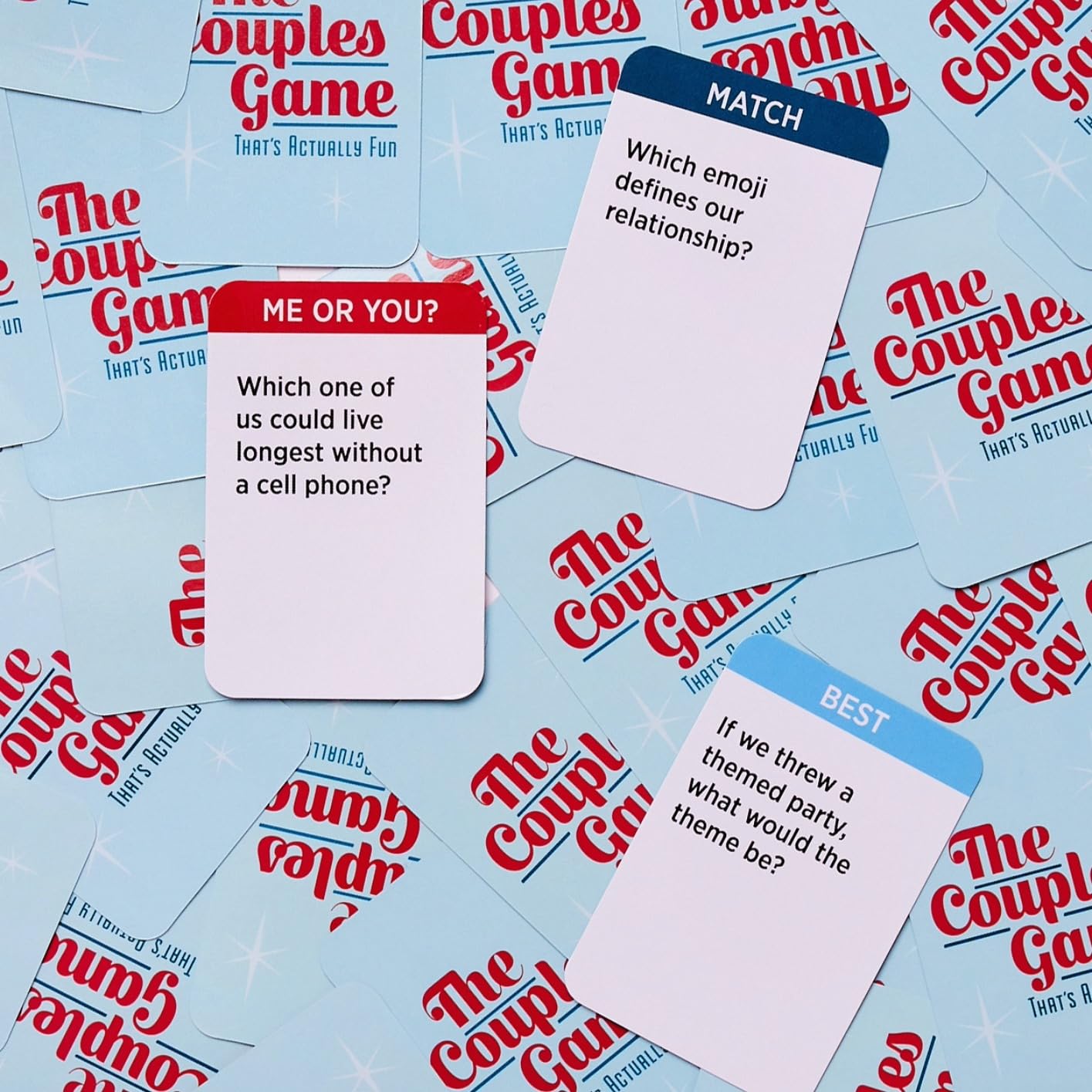 The Couples Game That's Actually Fun Expansion Pack | 150 Fun Questions to Play with Your Partner | Couples Card Games | Party Card Games for Date Nights & Valentine's Day | Ages 17 Up