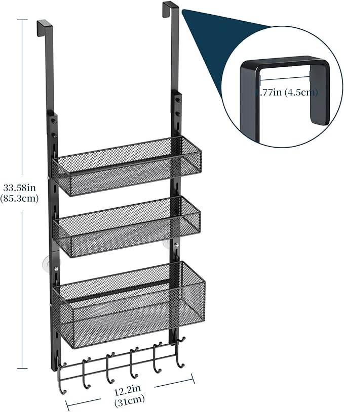 Consumest Over The Door Hooks Organizer