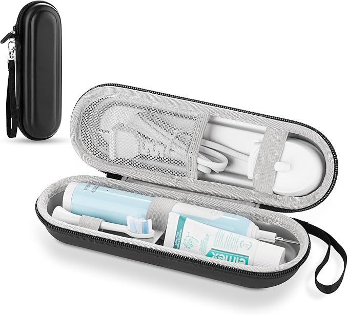 Toothbrush Travel Case for Oral B/Oral-B Pro 1000 1500 5000 7000 & Philips