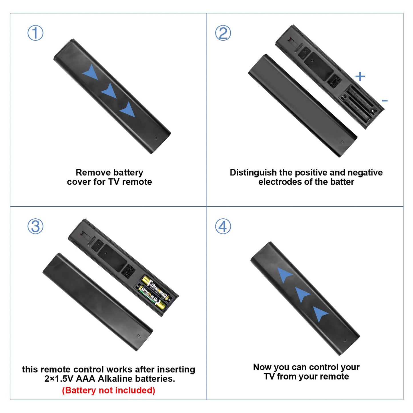 BN59-01357A Replacement Voice Remote Control fit for Samsung Smart TVs Compatible with Samsung QLED Series Smart TV Also BN59-01357F BN59-01357P Full Function Replacement