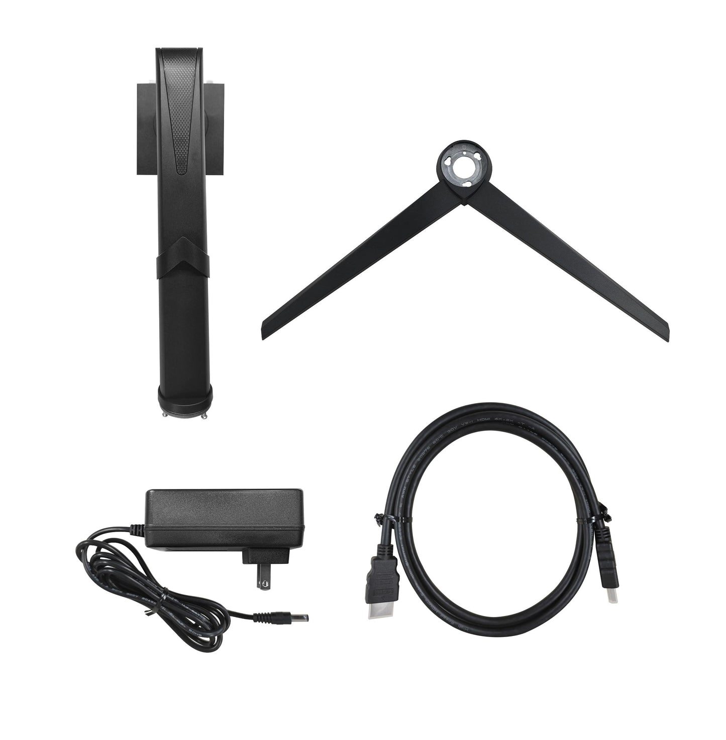 Amazon Basics 24 in Monitor, FHD 1080P, Max 100Hz, VESA Compatible, Built-in Speakers, Black
