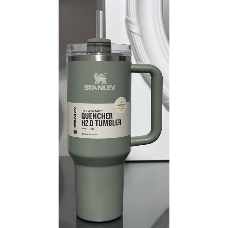 Stanley Quencher H2.0 40oz Tumbler – Restful Green