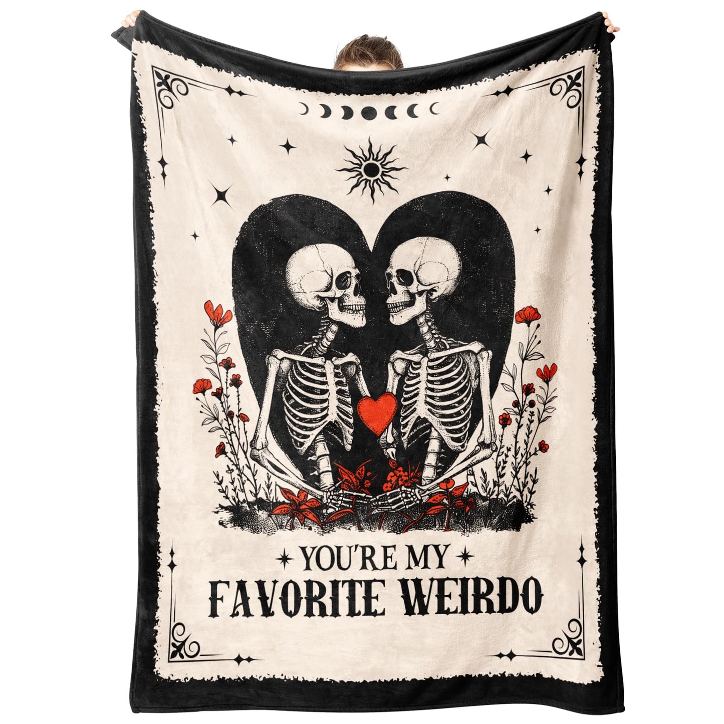 Juratar Valentines Day Gifts for Him Her, Anniversary Blanket for Women Men, Birthday Gifts for Boyfriend Girlfriend, I Love You Gift, Engagement, Wedding Gift for Wife, Husband, Couple, 60"X50"