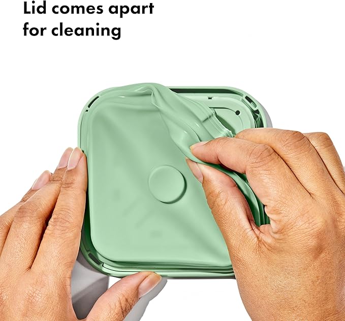 OXO Good Grips Airtight POP Container | Pistachio | Push Button Seal |