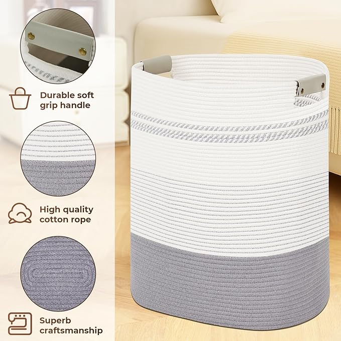 Laundry Basket with Handles