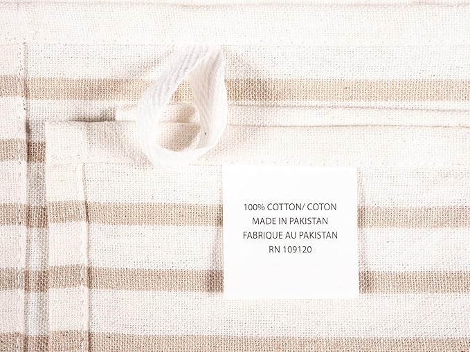 KAF Home Assorted Flat Kitchen Towels | 100% Cotton