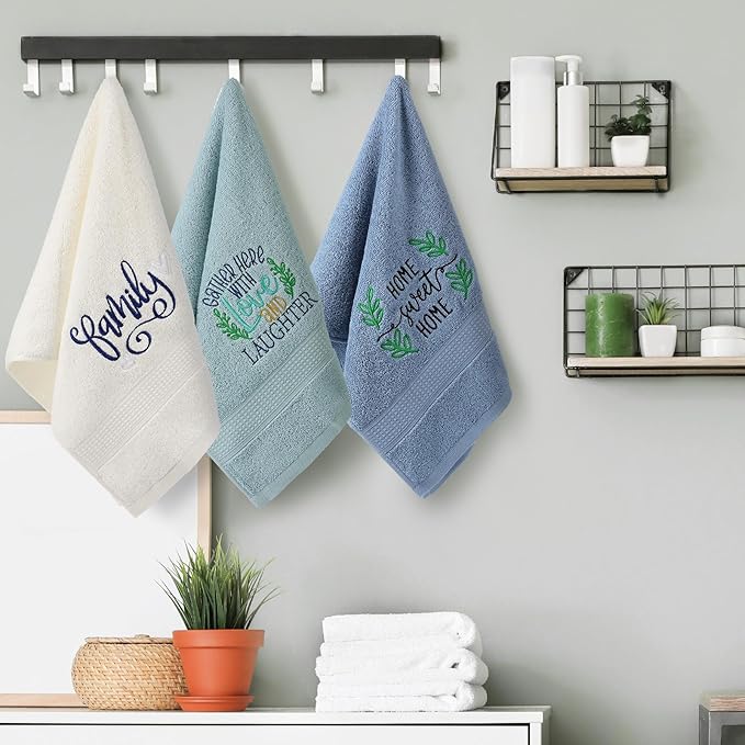 3 Pcs Farmhouse Decorative Hand Towels