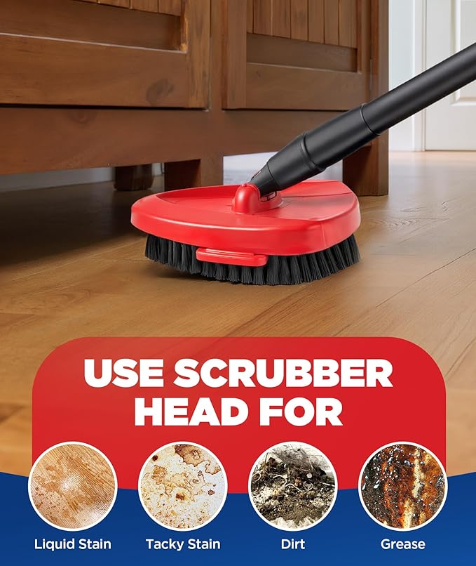6-in-1 Mop Heads Replacements for O Cedar EasyWring 1 Tank System, Includes 1