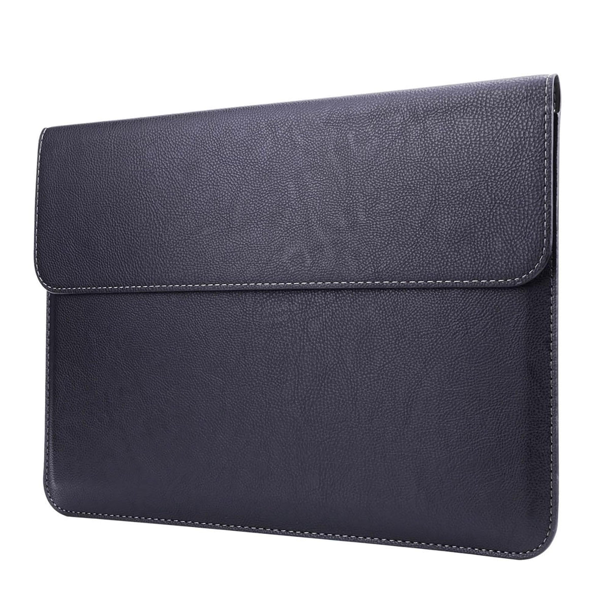 Megoo Protective Sleeve for Surface Laptop 7 15 Inch, / Surface Laptop Studio 14.4 Inch, Slim and Lightweight Leather protective Sleeve, Also Compatible for Microsoft Surface Book 13.5 Inch - Black