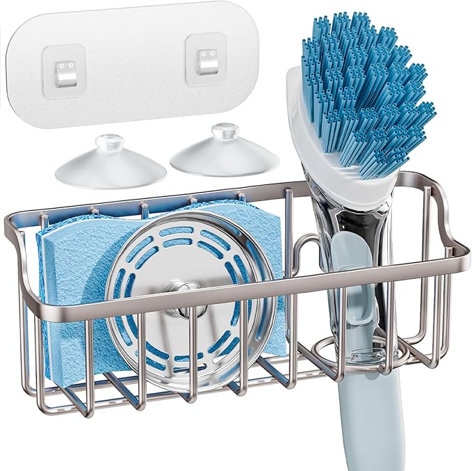Consumest Sponge Holder Sink Caddy