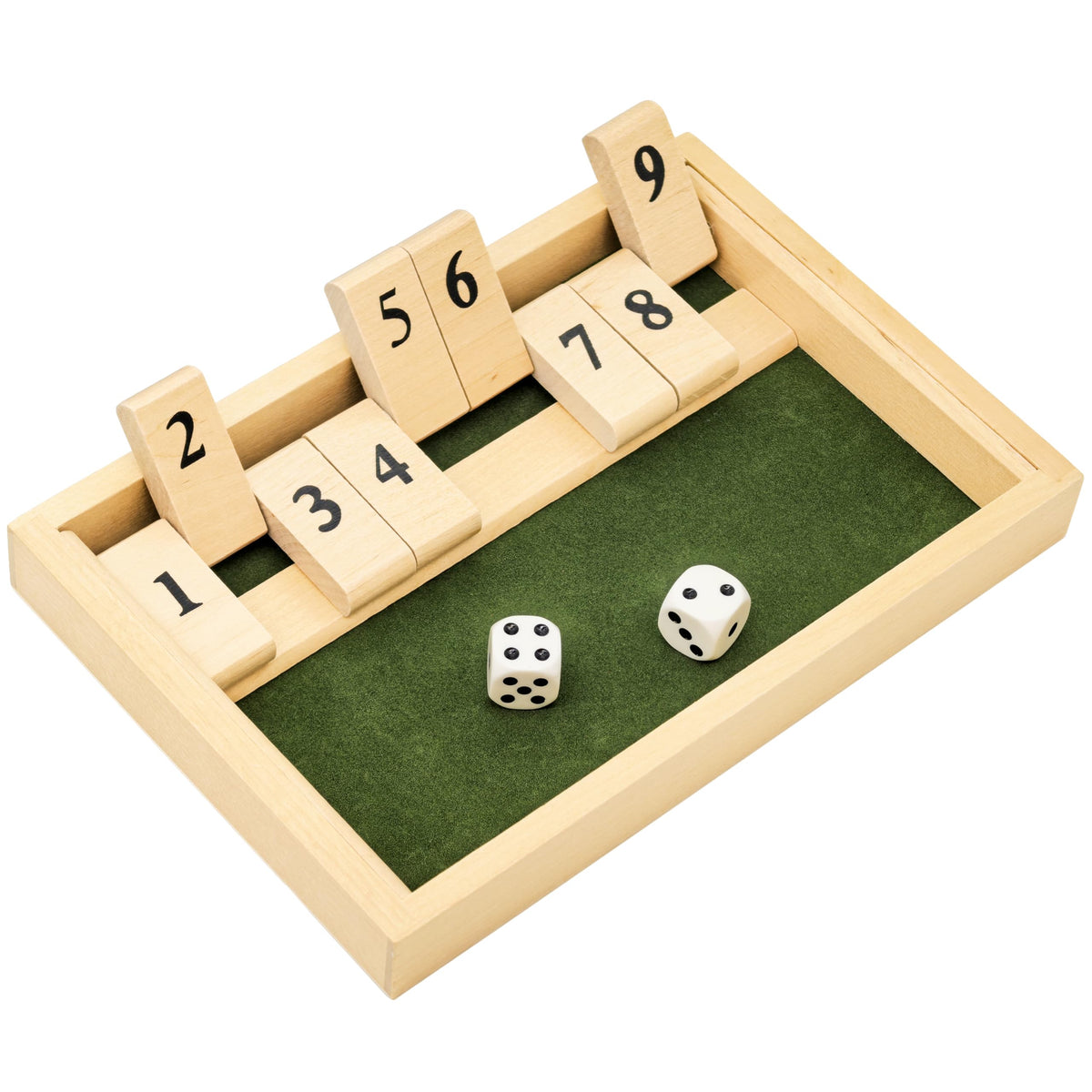 PHIELEY Alzheimers Products for Elderly, 9 Numbers Memory Games for Dementia Patients Seniors, Wooden Shut The Box Dementia Products for Elderly, Fidget Sensory Busy Board Gadgets Gifts Activities