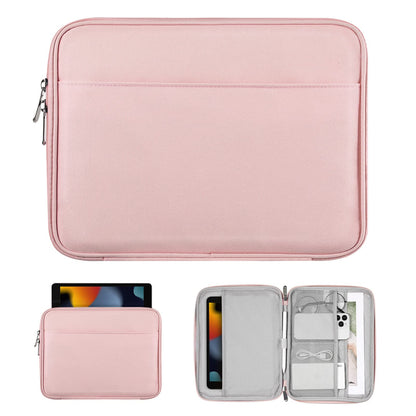 TiMOVO 9-11 Inch Tablet Case for iPad 10th Gen 10.9", iPad 9/8/7th Gen 10.2", iPad Air 11/Air 5/4th Gen 10.9", Galaxy Tab A9+/A9 Plus 11", Carrying Case with Compartment, Pink
