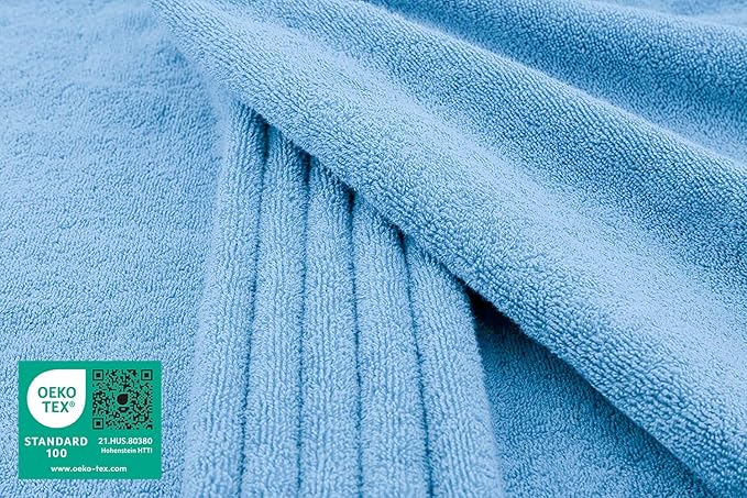 American Soft Linen 100% Cotton 600 GSM Turkish 40x80 Oversized Bath Towel Sheet