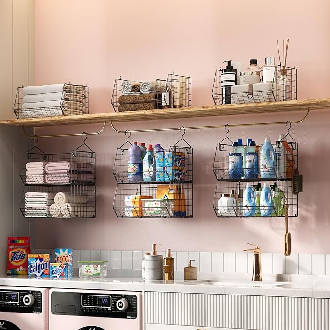 5 Tier Extra Large Closet Hanging Organizer