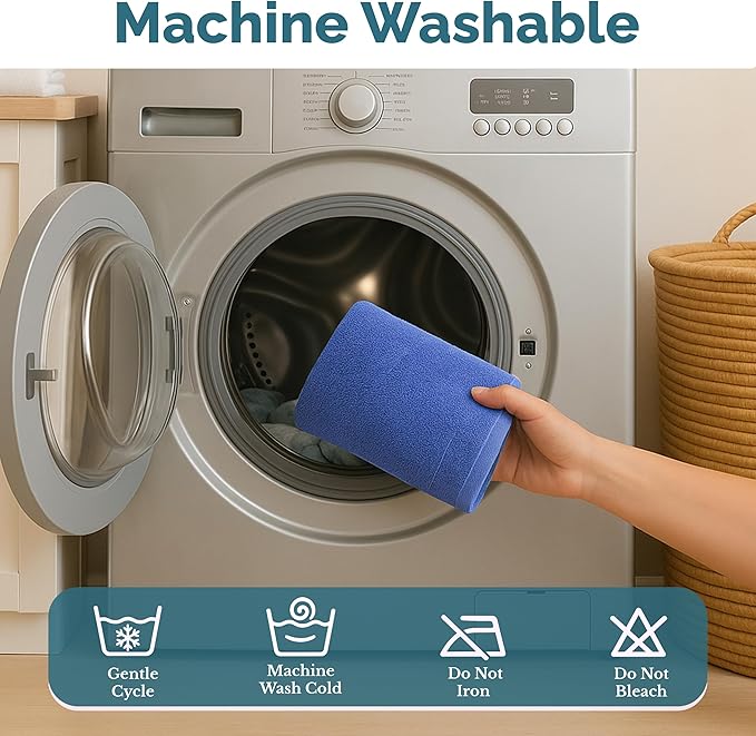 CASA PLATINO Bath Hand Towels for Bathroom