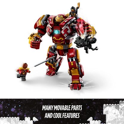 LEGO Marvel The Hulkbuster: The Battle of Wakanda Action Figure, Buildable Toy with Hulk Bruce Banner Minifigure, Avengers: Infinity War Set for Kids, Boys & Girls 76247