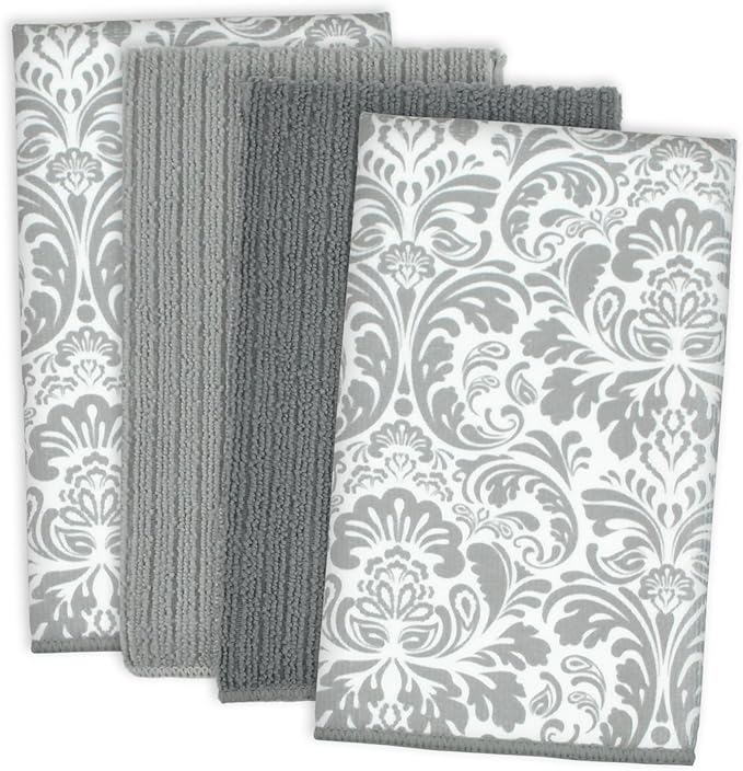 DII Cleaning Collection Multi-Purpose Microfiber, Dishtowel Set
