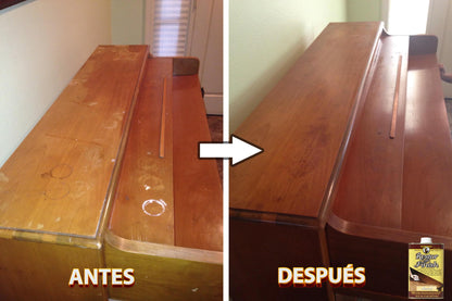 Howard Restor-A-Finish Mahogany RF5016 Restore The Original Finish Remove Heat and Stain Marks on Wooden Furniture 473ml