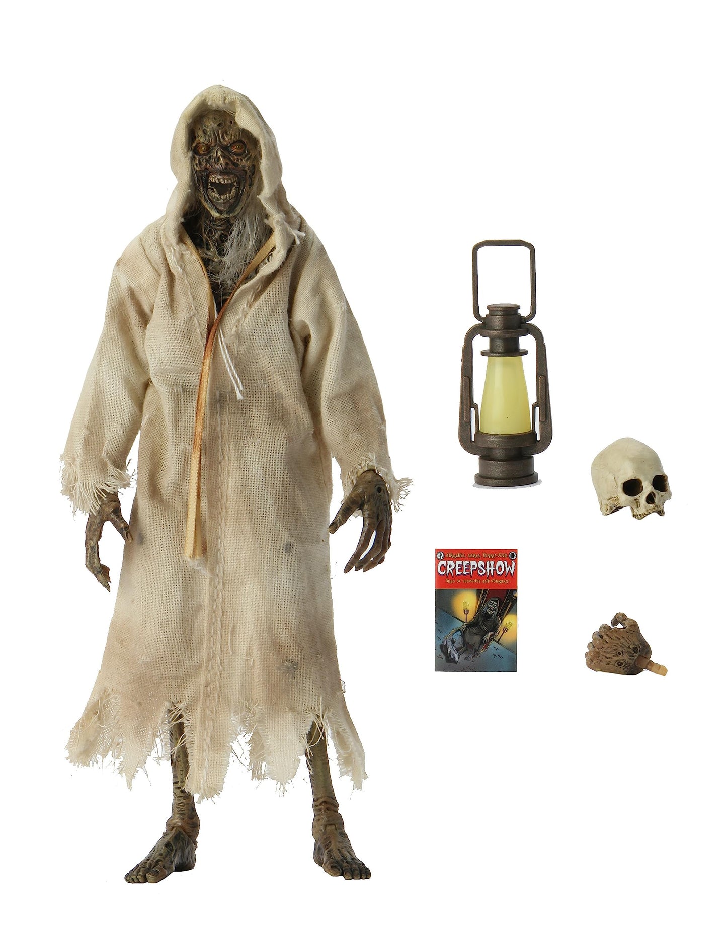 NECA Creepshow OFFICIALLY LICENSED 7-Inch Articulated Figure with Fabric Robe