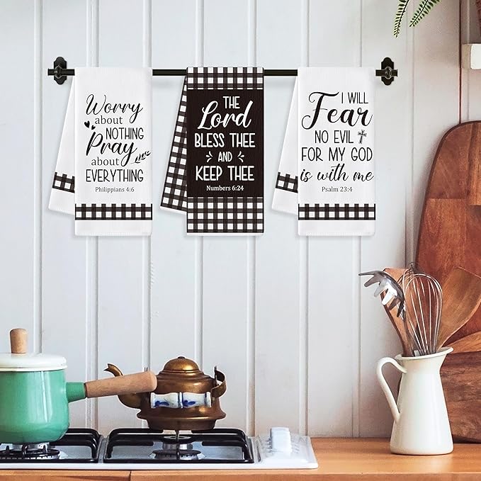 GROBRO7 Bible Verse Hand Towel