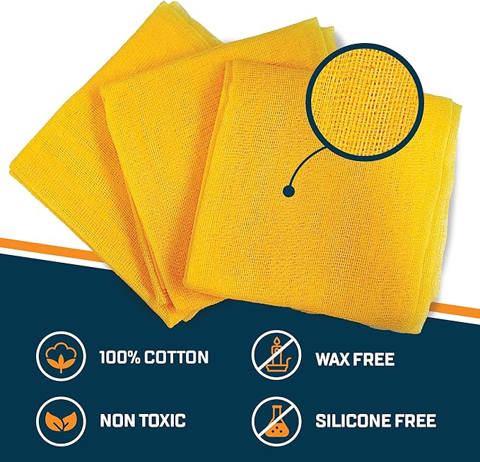MāKRS 18" x 36" Pro-Tack Tack Cloth, Remove and Trap Dust Particles, 100% Cotton