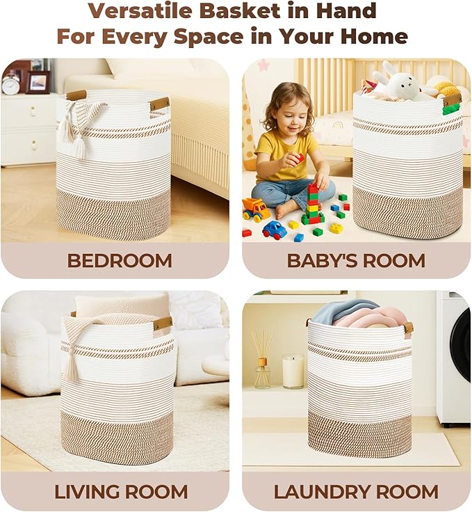 Laundry Basket with Handles