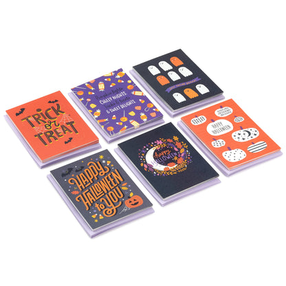 Hallmark Halloween Cards Assortment, Tricks and Treats (36 Cards with Envelopes)