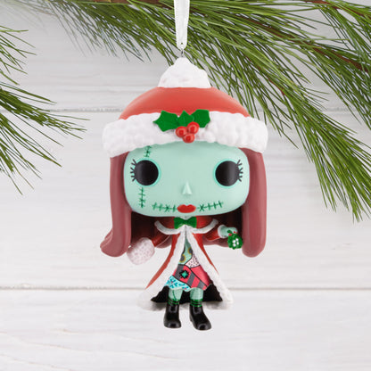 Hallmark Christmas Ornament, Disney Tim Burton's The Nightmare Before Christmas Festive Sally Funko POP! Ornament, Gifts for Disney Fans
