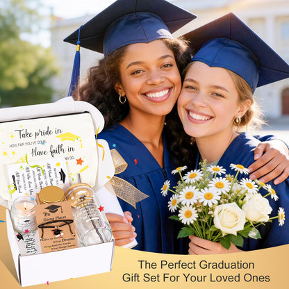 JOYOFUN 2026 Graduation Gifts for Women, Class of 2026 Grad Gift Box Set, College High School Graduation Present Basket for Women Daughter Sister Teacher Nurse Graduates Friends（Black）