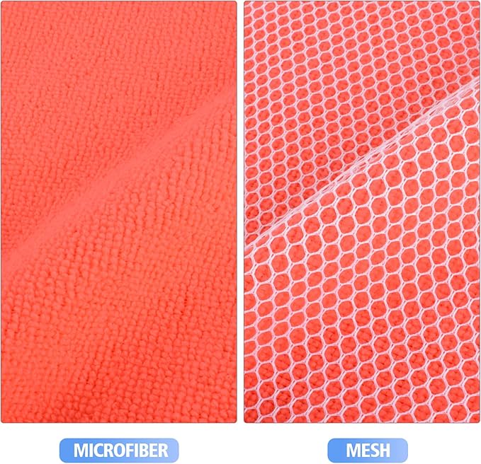 KinHwa Kitchen Washcloths for Dishes Absorbent Microfiber Dish Cloths Quick Dry