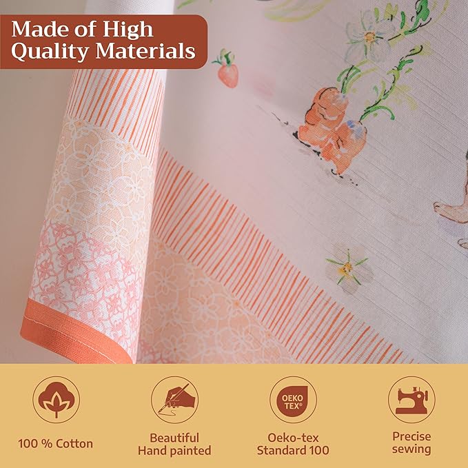 Maison d' Hermine Kitchen Towels Set of 3 100% Cotton 27.50" x 20" Reusable