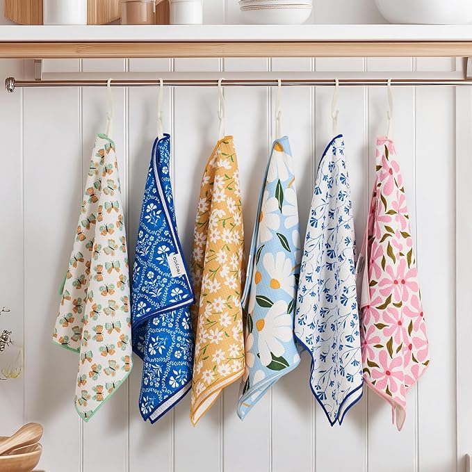 RECYCO Waffle Kitchen Towel Set of 2