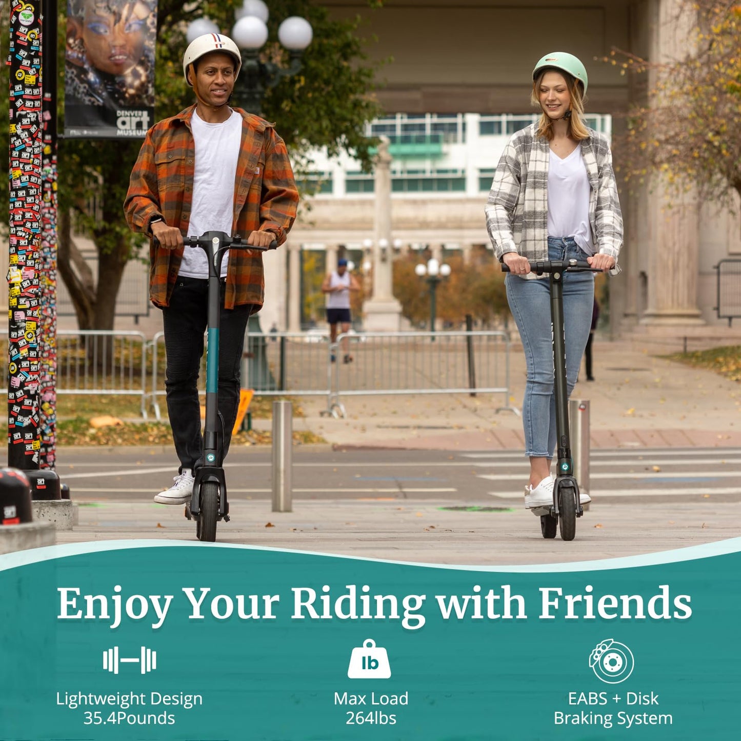 Gotrax XR Elite MAX Electric Scooter -10" Pneumatic Tires, Max 20 Miles Range & Retrospec Dakota Bicycle/Skateboard Helmet for Adults - Commuter, Bike, Skate