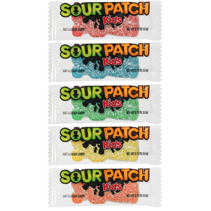 SOUR PATCH KIDS Big Kids Individually Wrapped Soft & Chewy Candy, Bulk Candy, 240 Count Box