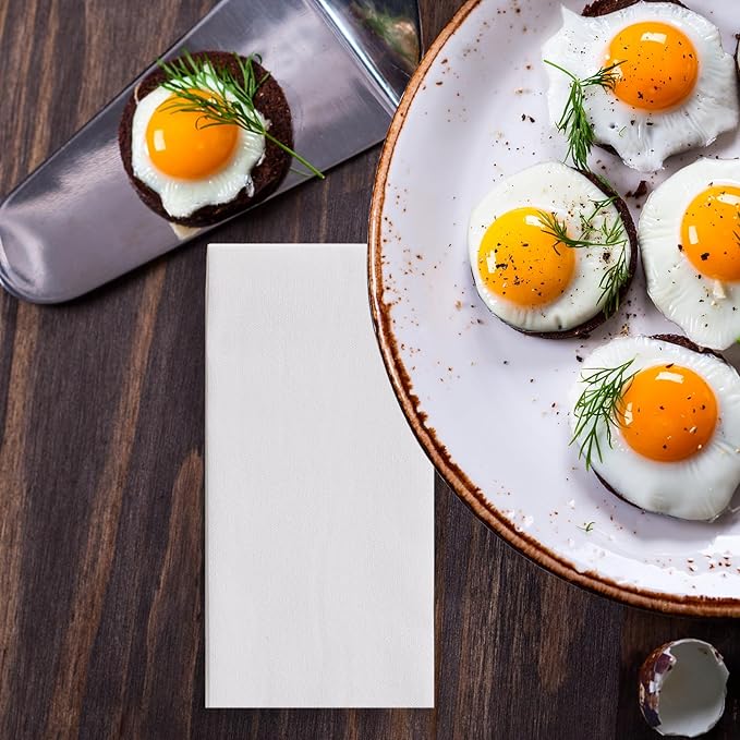 200 Pack Disposable Guest Towels Soft and Absorbent Linen Feel Paper Hand