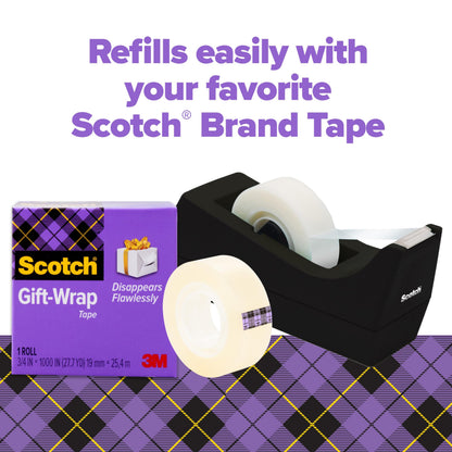 Scotch Gift Wrap Tape with Scotch Desktop Dispenser, 6 Rolls of 3/4" x 1000" Each Plus 1 Desktop Tape Dispenser, Great for Gift Wrapping