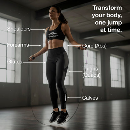 Romizzu Adjustable Speed Jump Rope for Boxing and Fitness, Tangle Free Steel Cable with Ball Bearings, Ergonomic Foam Handles, Includes Towel and Gift Box, Ideal for MMA Gym and Home Training
