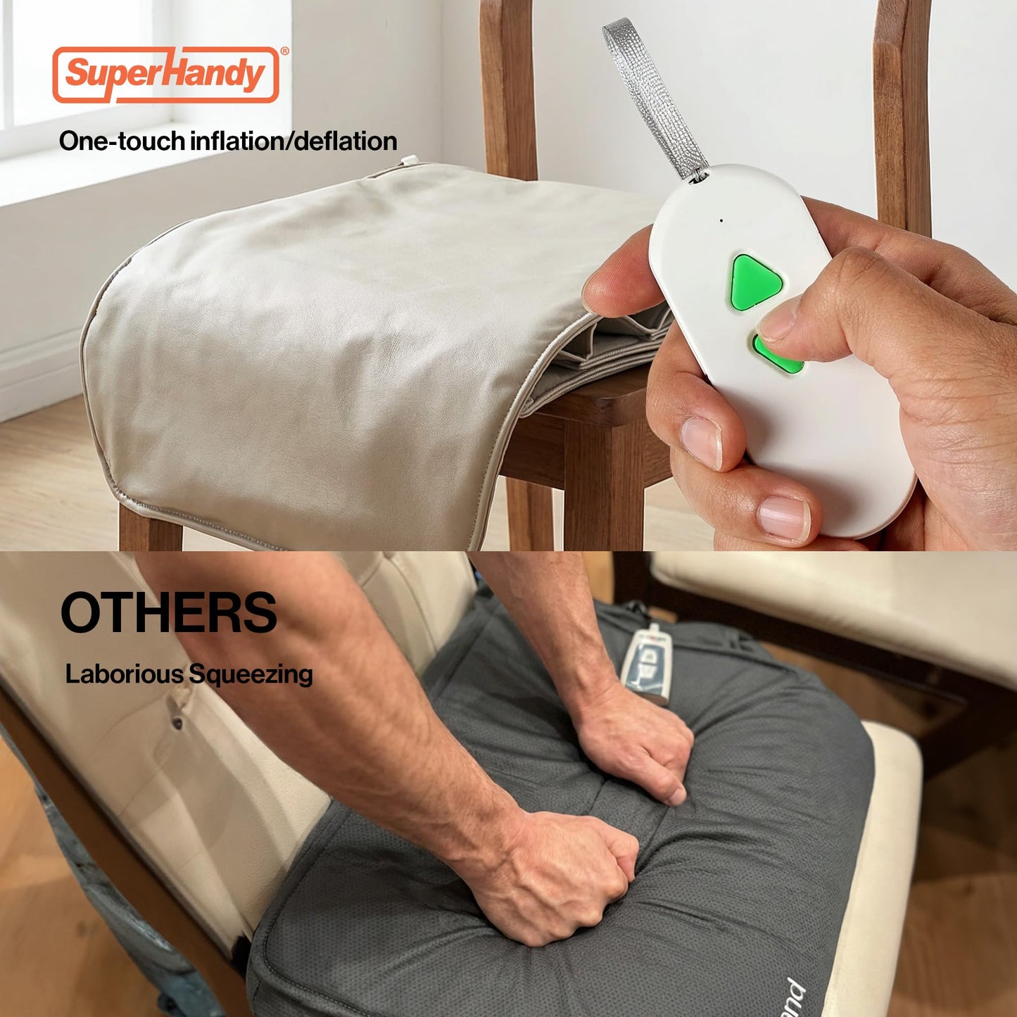 SuperHandy Passport Mobility Scooter & Electric Seat Lift Assist Cushion [Bundle Deal]