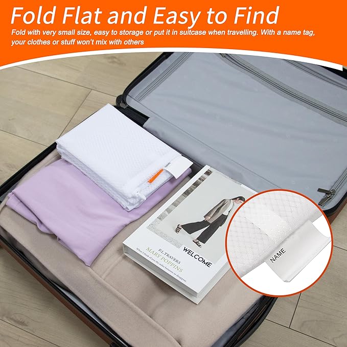 Polecasa Diamond Mesh Laundry Bags, Extra Large Laundry Hamper Liner, Laundry