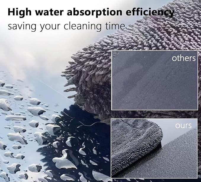 Shiny Cleaning Cloths 3PCS, 12 * 6“ Replacement Towel