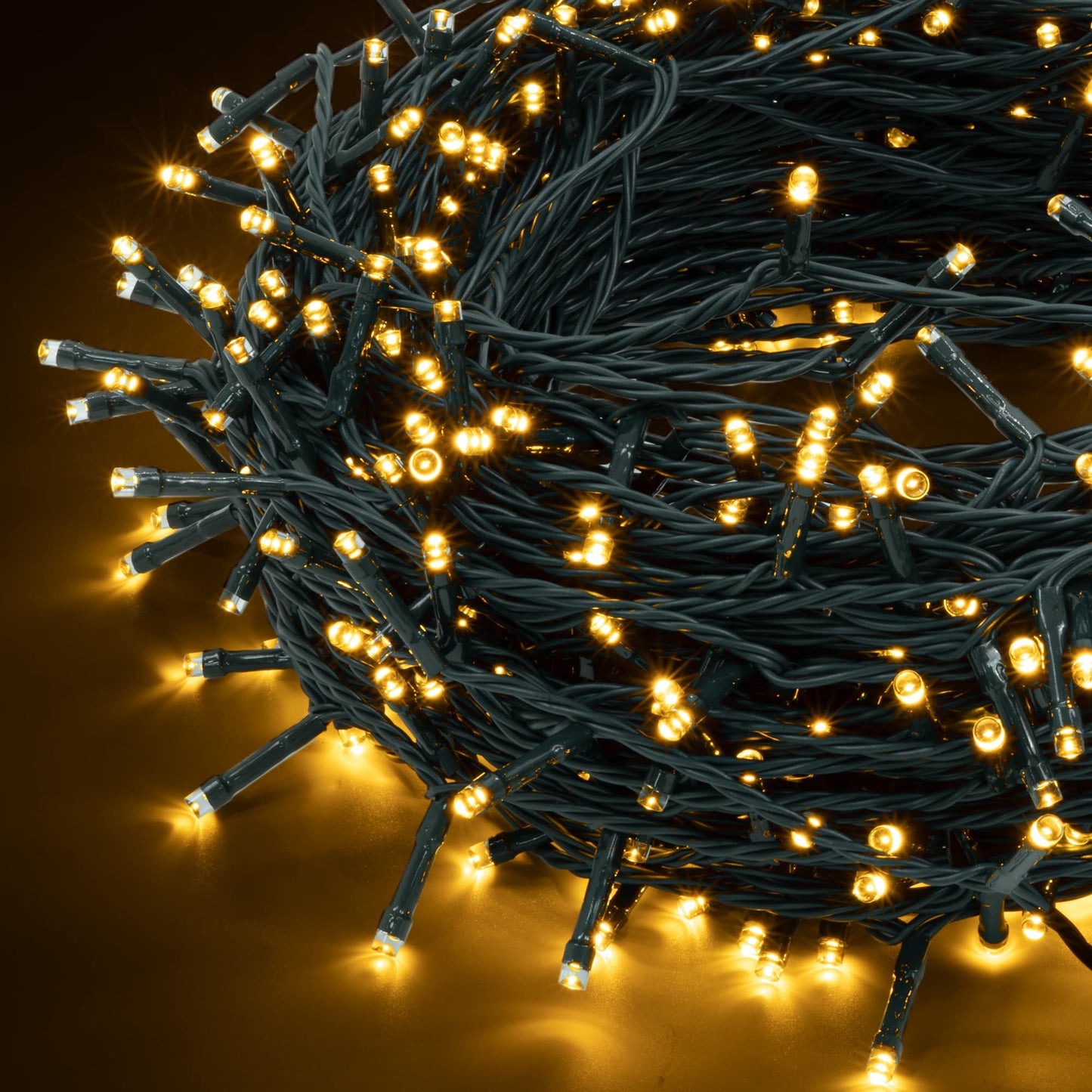 GloBrite Fairy Lights 1000 LED - Christmas Lights with 8 Modes Function for Christmas Tree Outdoor Lights Christmas Lights Garden Lights Christmas Tree Decorations - White
