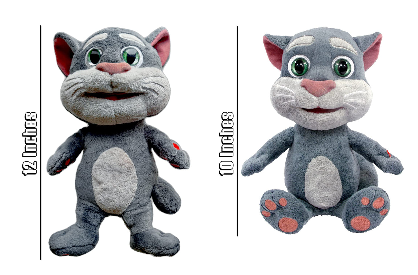 Talking Friends Talkback Tom 12 Inch Interactive Cuddly Plush With App Sound Effects
