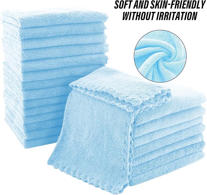 MOONQUEEN Ultra Soft Premium Washcloths Set