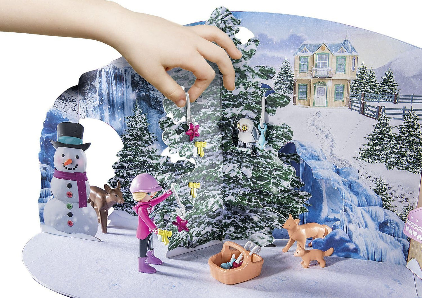 Playmobil 71345 Advent Calendar - Christmas Sleigh Ride, Countdown to Christmas, Includes 24 doors to open each day in December, Christmas toy for children ages 4 years+