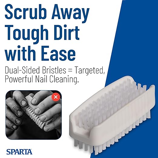 SPARTA 3623900 Plastic Hand Brush, Nail Brush